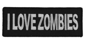 I Love Zombies Patch
