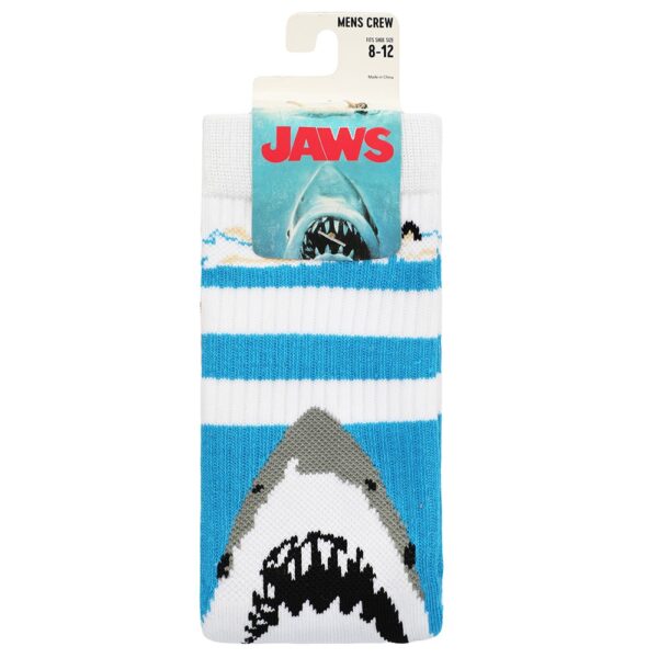 Jaws Poster Crew Socks