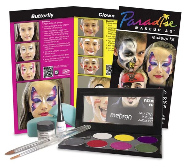 Paradise Face Painting - Premium Makeup Kit