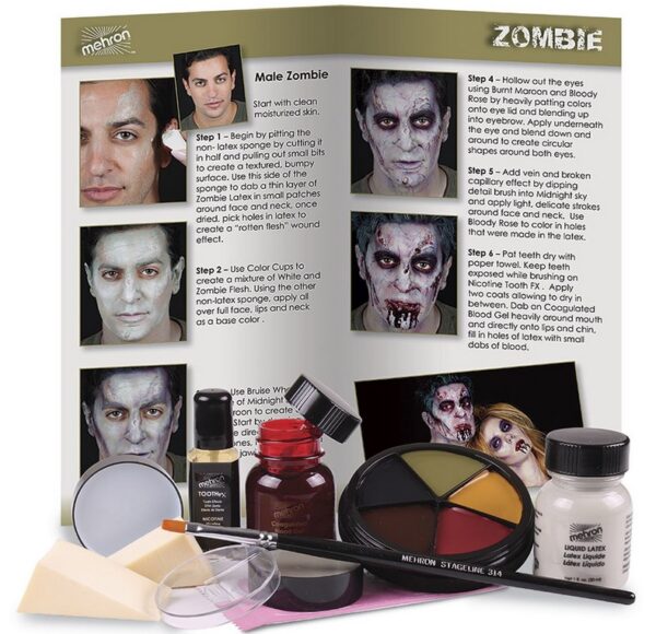 Zombie - Premium Character Makeup Kit