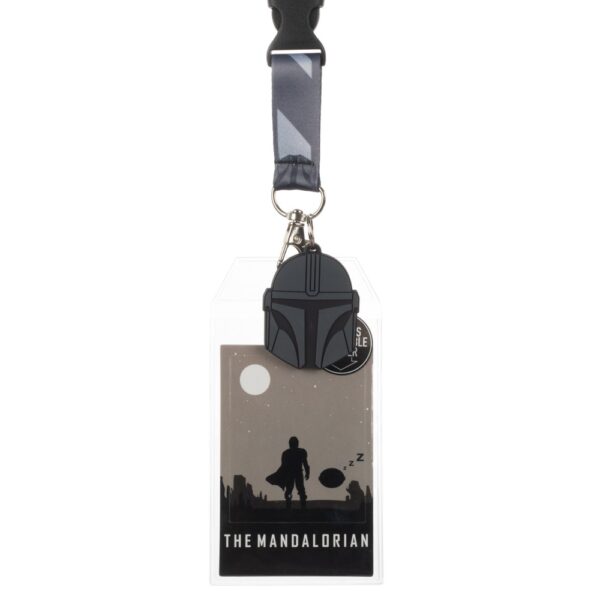 Star Wars Mandalorian and The Child Lanyard