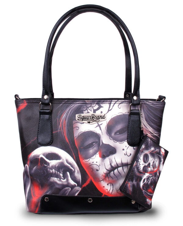 Eternal Sugar Skull Purse Tote