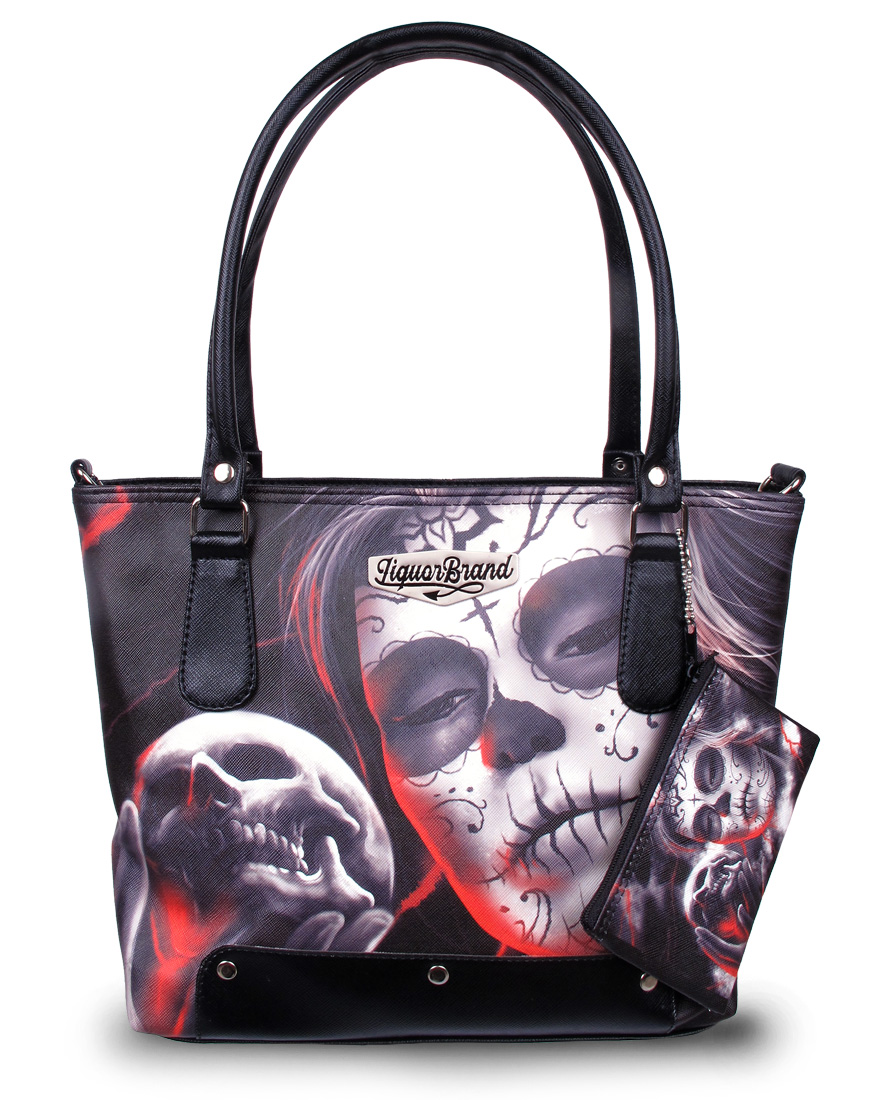 Eternal Sugar Skull Purse Tote - Screamers Costumes