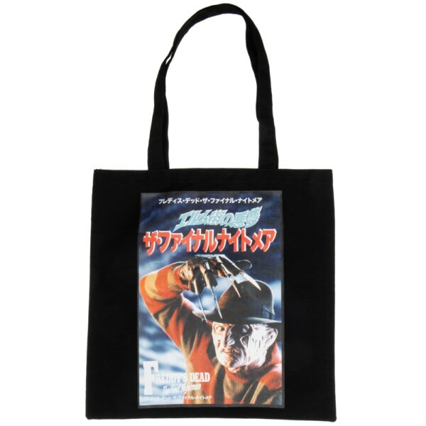 Nightmare on Elm Street Poster Canvas Tote