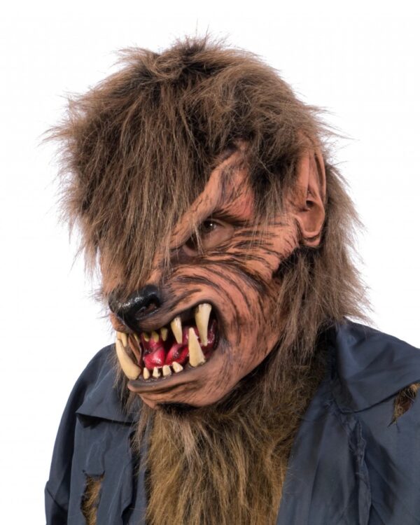 Moonshined Latex Werewolf Mask