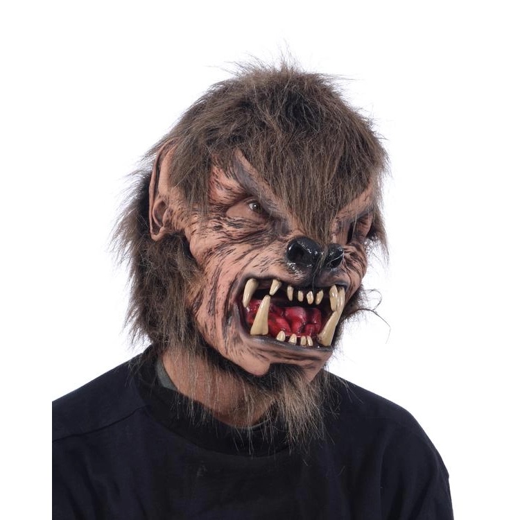 Moonshined Latex Werewolf Mask