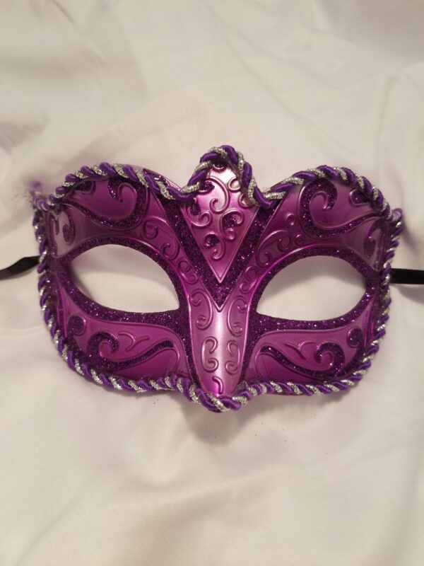 Purple Masquerade  Mask