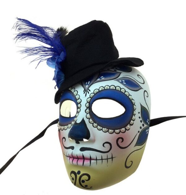 Day of the Dead Full Face Male Mask