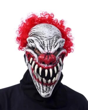 Last Laugh Evil Clown Latex Mask