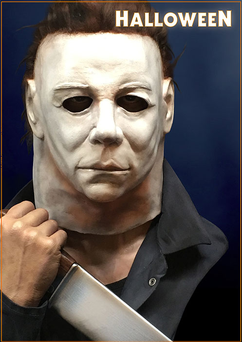 Halloween Michael Myers Life-Size Bust