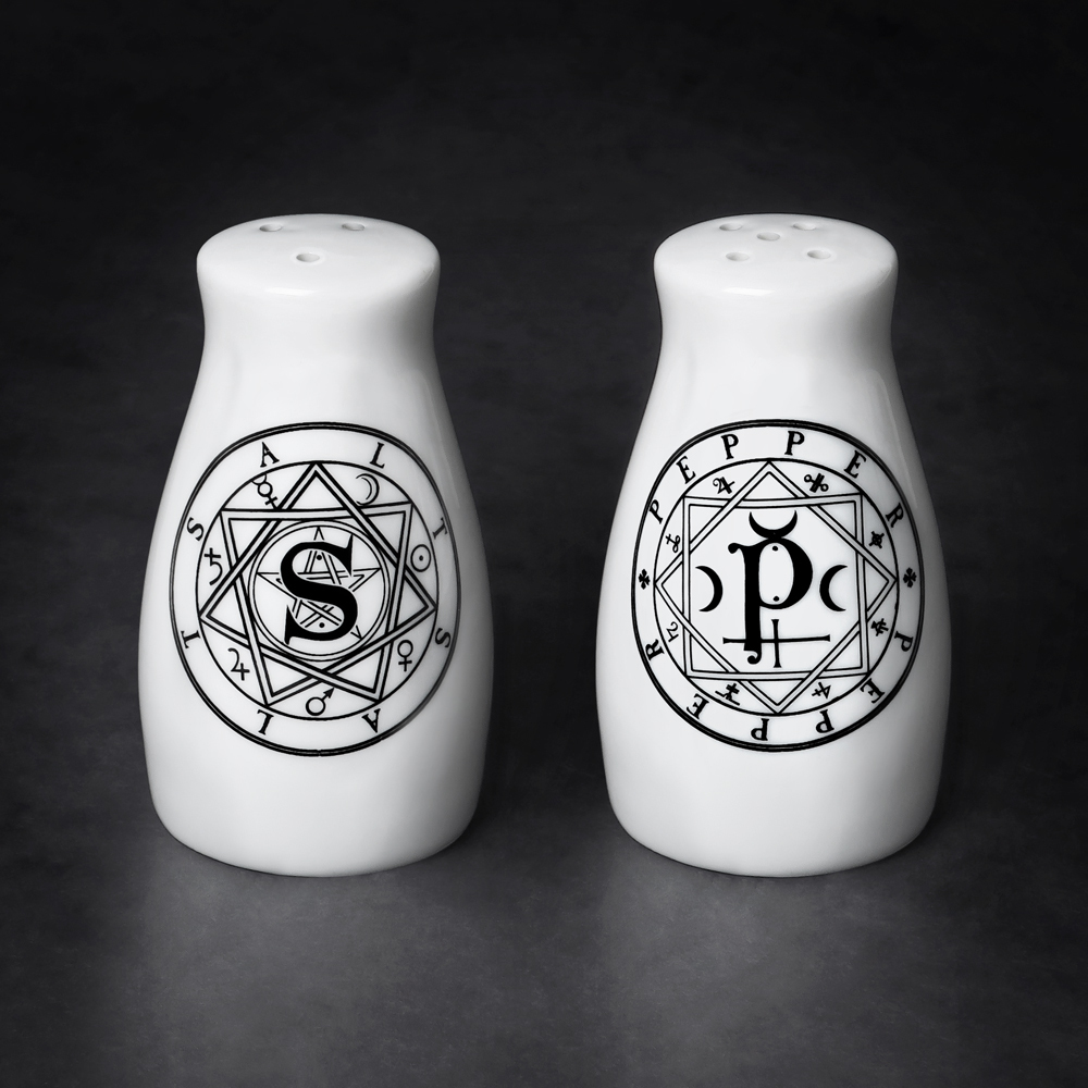 'S' & 'P' Salt and Pepper Shaker Set