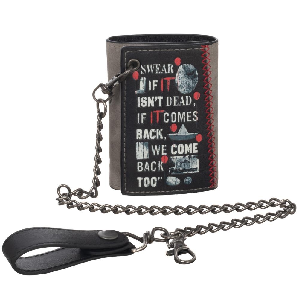It Pennywise Trifold Chain Wallet