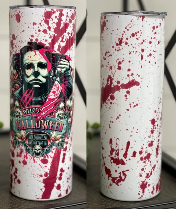 Michael Myers 20oz Skinny Tumbler