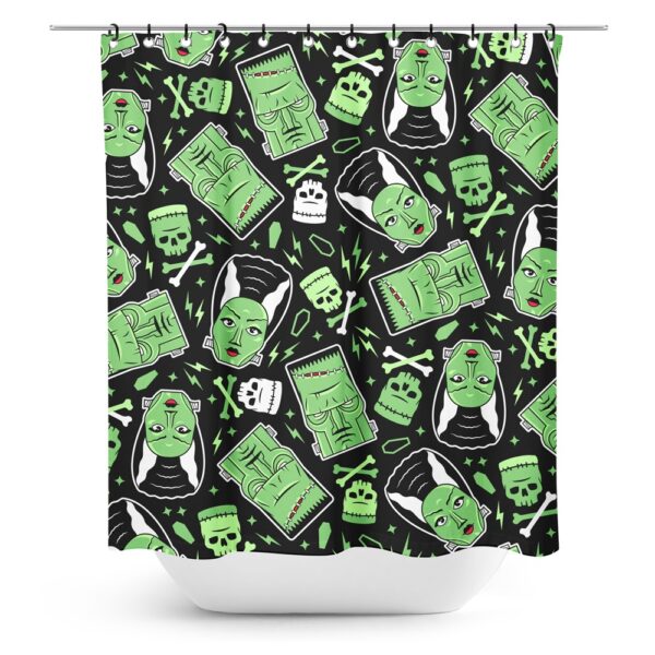 The Monsters Shower Curtain