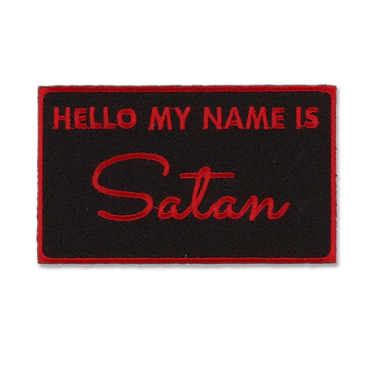 My Name is Satan Patch