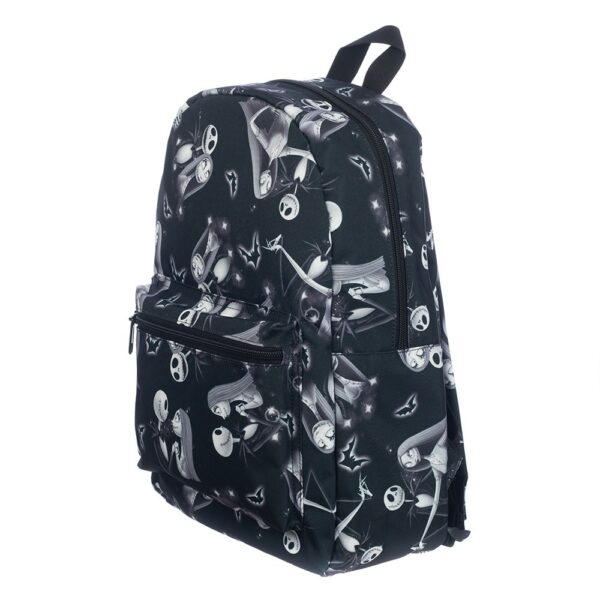 The Nightmare Before Christmas Jack & Sally Sublimated Backpack