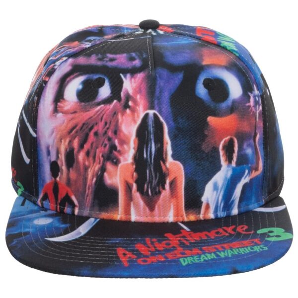 Nightmare on Elm Street Poster Snapback Hat