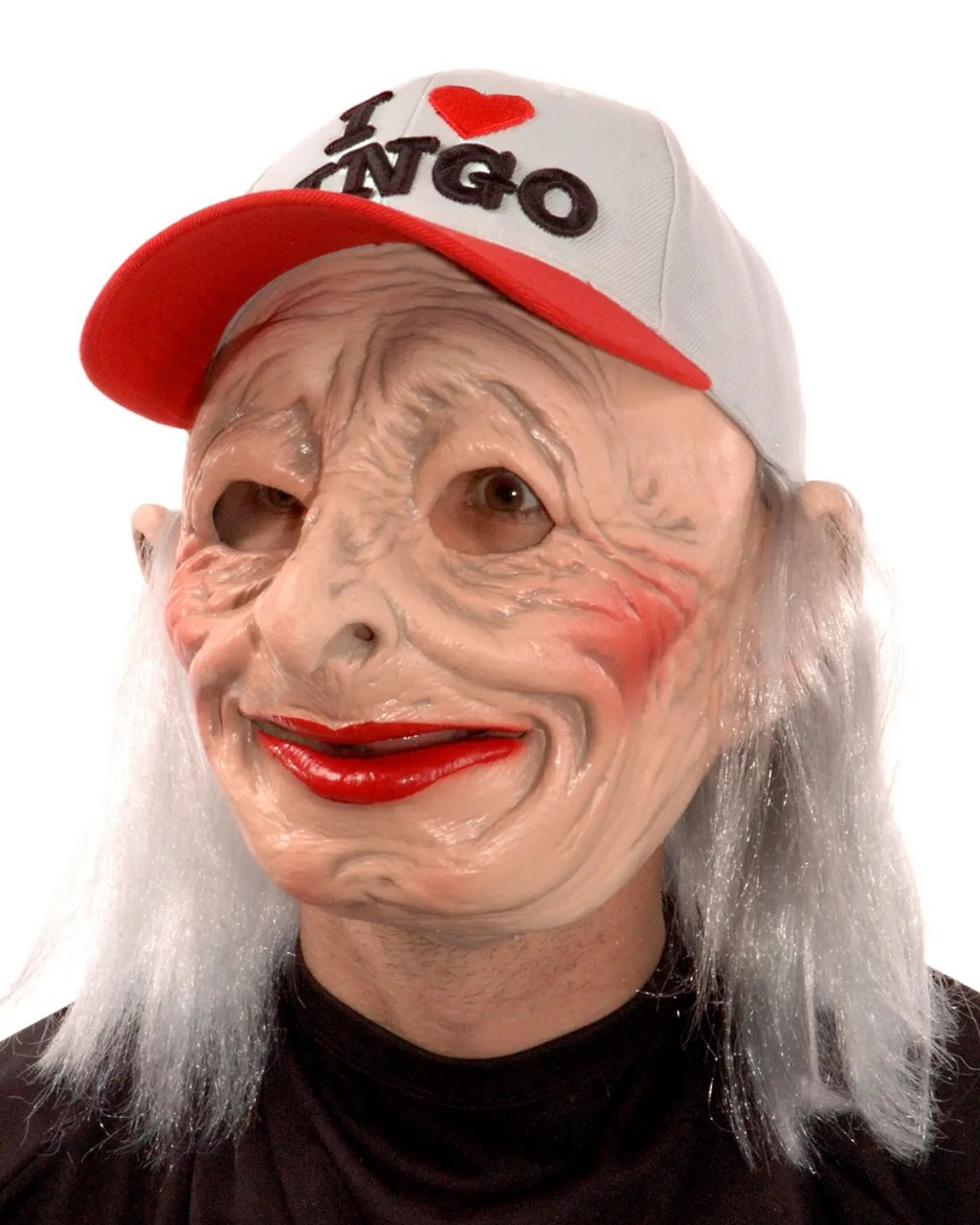 Oh-69 Funny Old Woman Latex Mask - Screamers Costumes