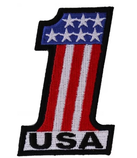 1 USA Patriotic Patch