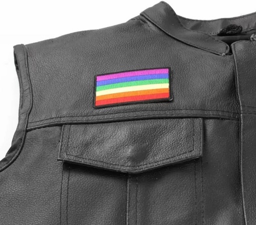Rainbow Flag LGBTQ Iron On Patch