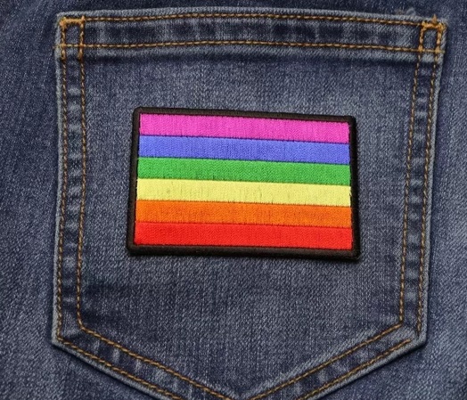 Rainbow Flag LGBTQ Iron On Patch