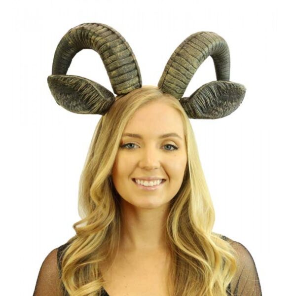 Ram Horns on Headband