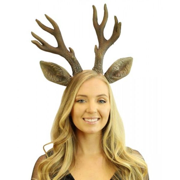 Fawn Antlers on Headband