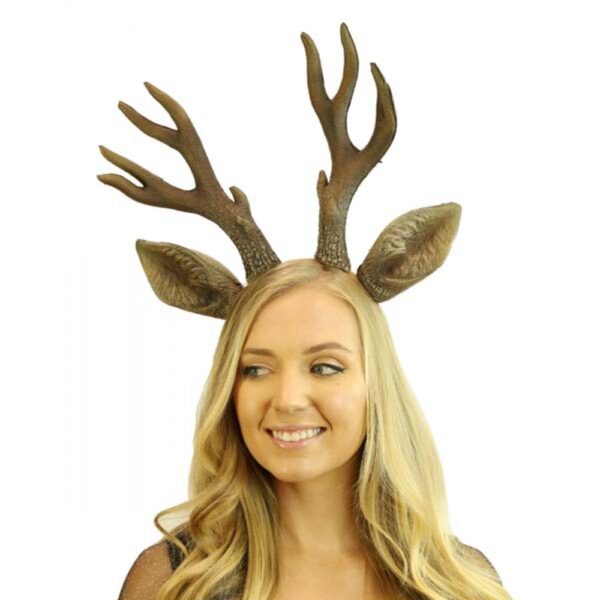 Fawn Antlers on Headband