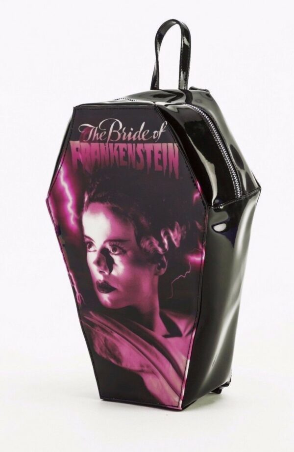 Bride of Frankenstein Coffin Backpack