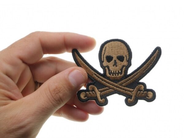 Pirate Sword and Skull Patch