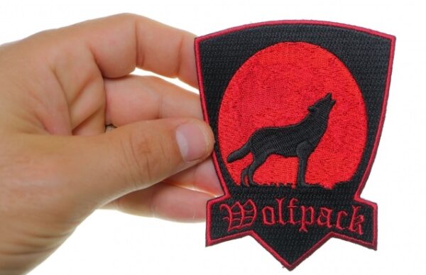 Red Wolfpack Patch