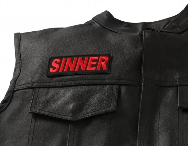 Sinner Iron On Patch