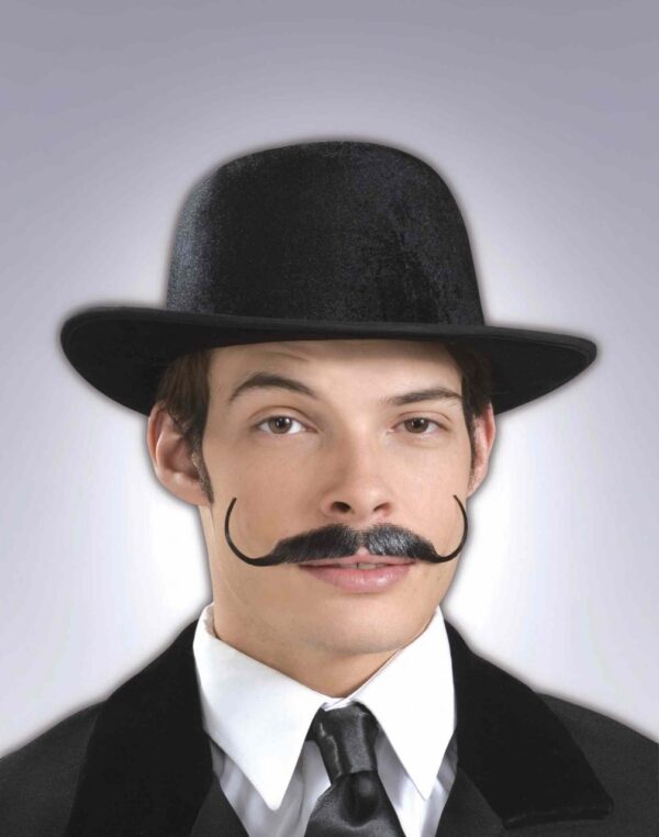Snidely Moustache 100% Human Hair