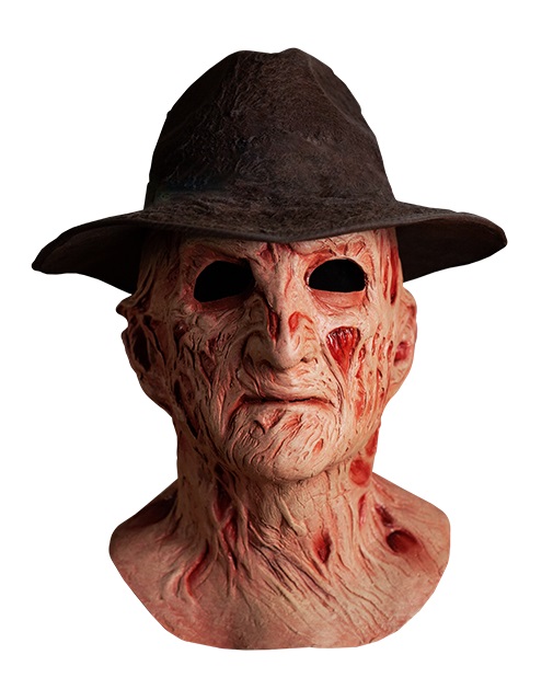 A Nightmare on Elm Street 4: The Dream Master - Deluxe Freddy Krueger Mask with Fedora Hat