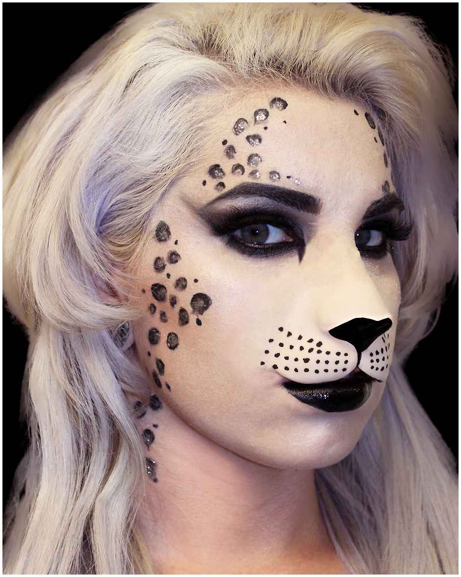 Large Cat Face Woochie Latex Prosthetic