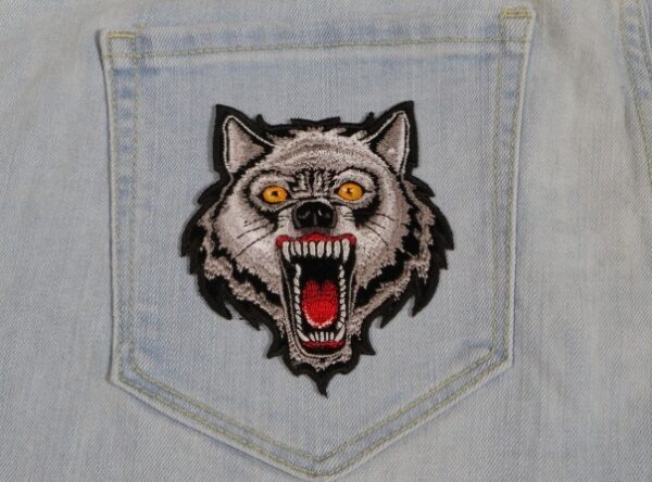 Grey Wolf Patch