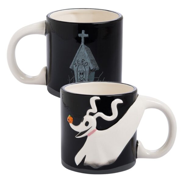 Nightmare Before Christmas Zero 20 oz. Sculpted Ceramic Mug