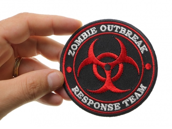 Zombie Outbreak Repsonse Team Red Patch