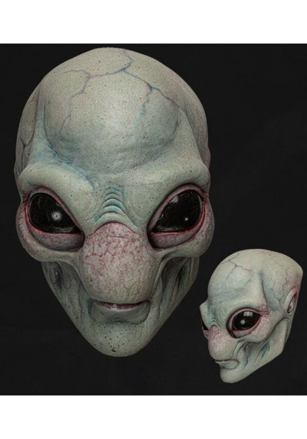 Alien Visitor Adult Latex Mask