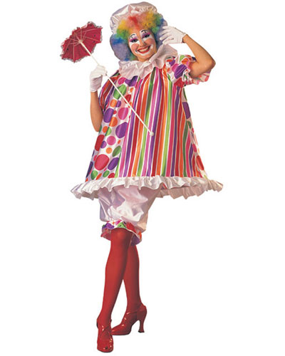 Betty Brite Adult Clown Costume - Screamers Costumes