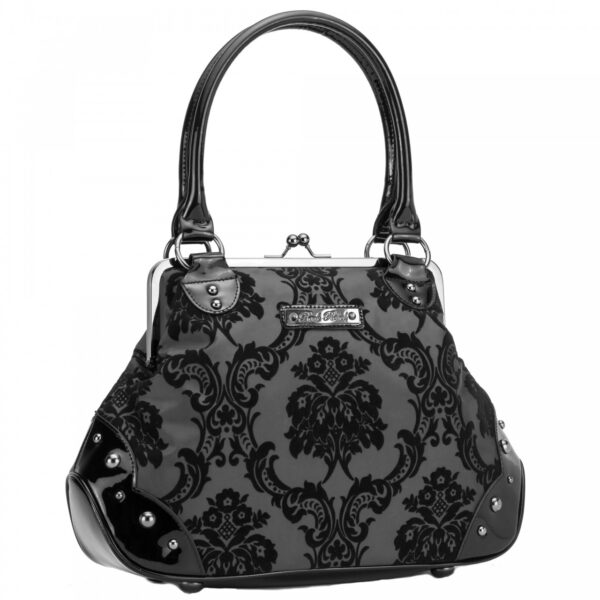 Mistress Kisslock Bag in Black