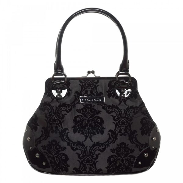 Mistress Kisslock Bag in Black