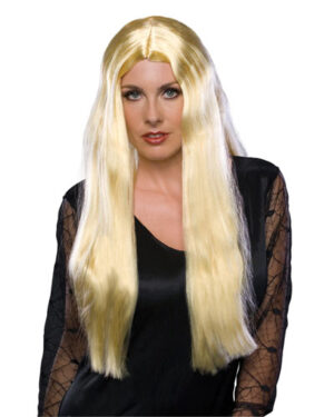 24" Long Straight Wig Blonde