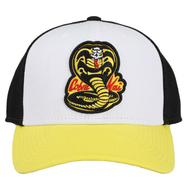 Cobra Kai No Mercy Embroidered Curved Bill Snapback