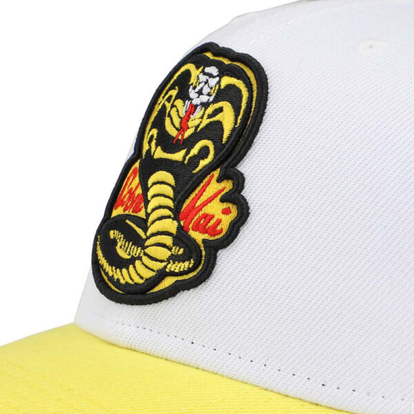 Cobra Kai No Mercy Embroidered Curved Bill Snapback