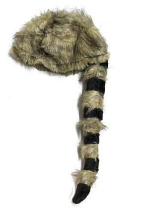 Coonskin Cap Fur Trapper Hat