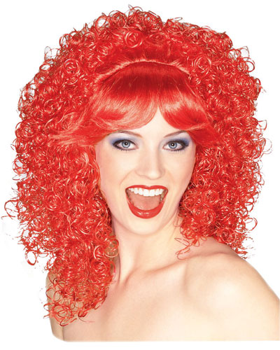 Curly Wig  Red