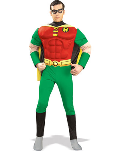 Robin Adult Deluxe Muscle Chest Costume