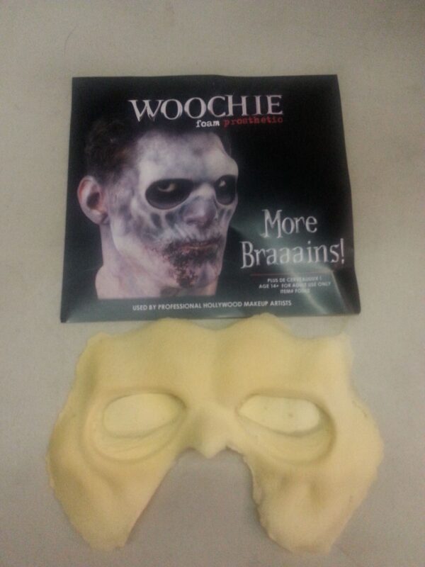 More Brains Foam Latex Zombie Mask