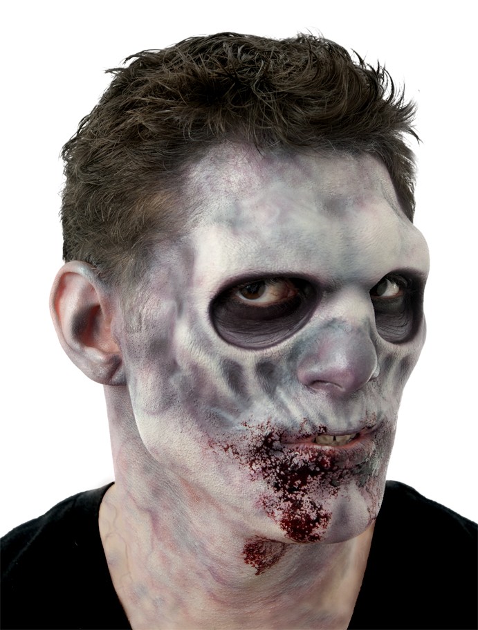 More Brains Foam Latex Zombie Mask